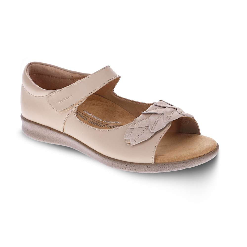 Fonda Closed Heel Sandal - Nude