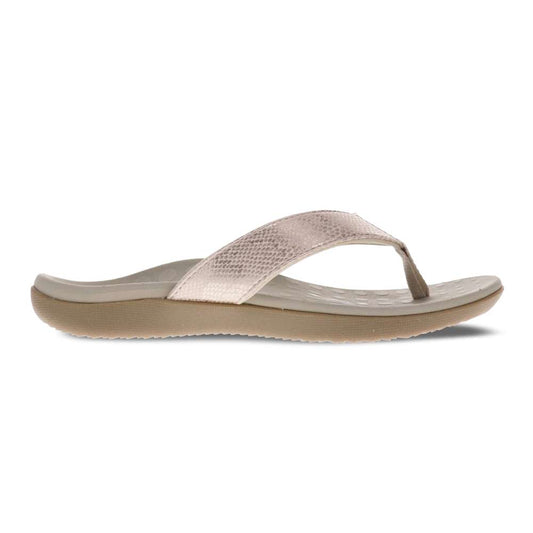 Sonoma Snake Toe Post Sandal - Gold Snake