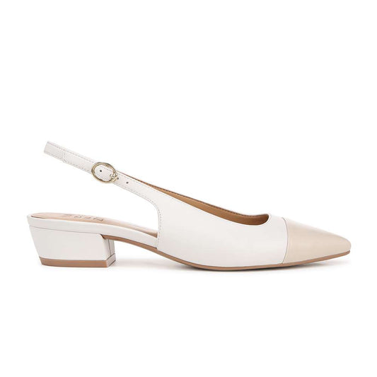 Banks Slingback - Warm White/Porcelain