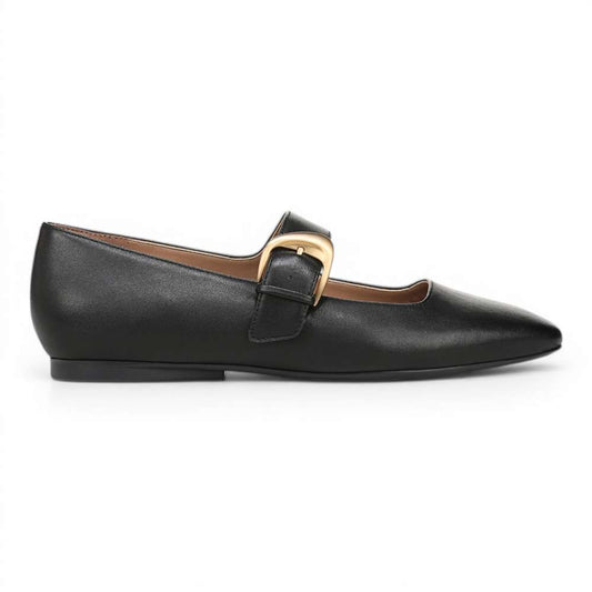 Cosmic Mary-Jane Flat - Black