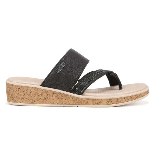 Bora Bright Sandal - Black Shimmer