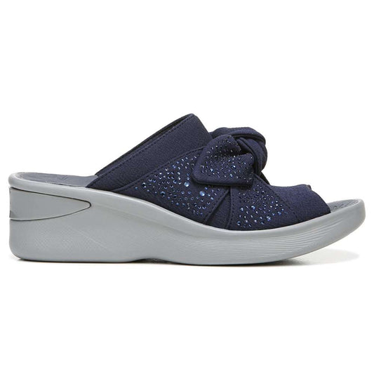 Smile Bright Wedge - Navy