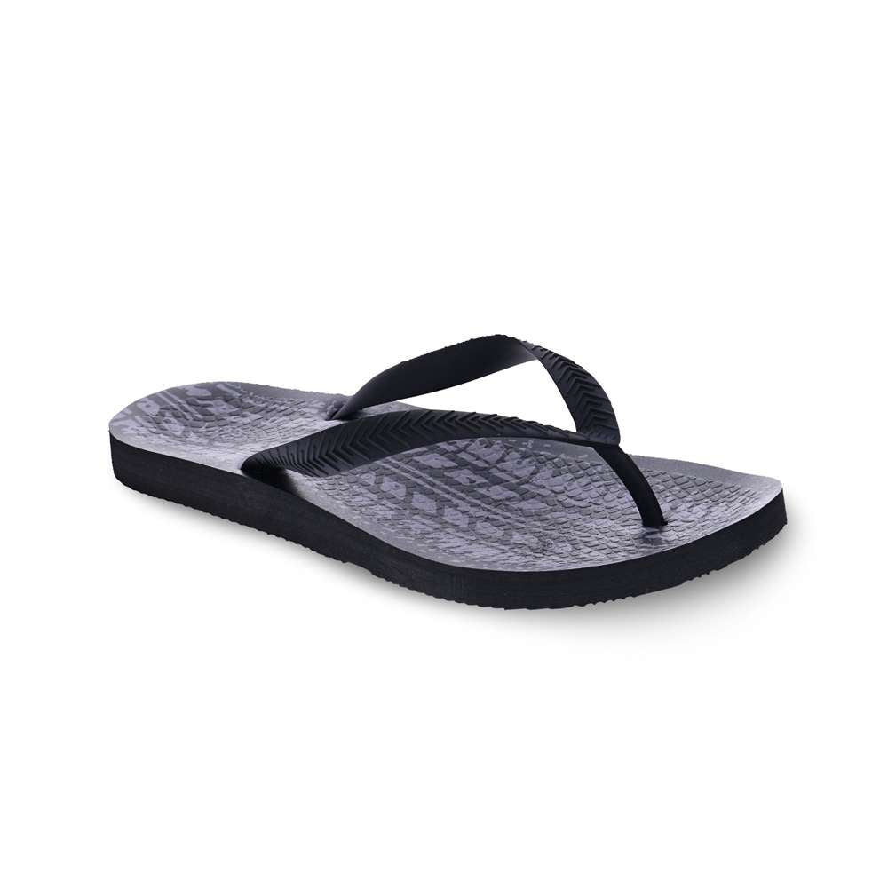Rome Men's Toe Post Sandal - Dark Grey Tyre