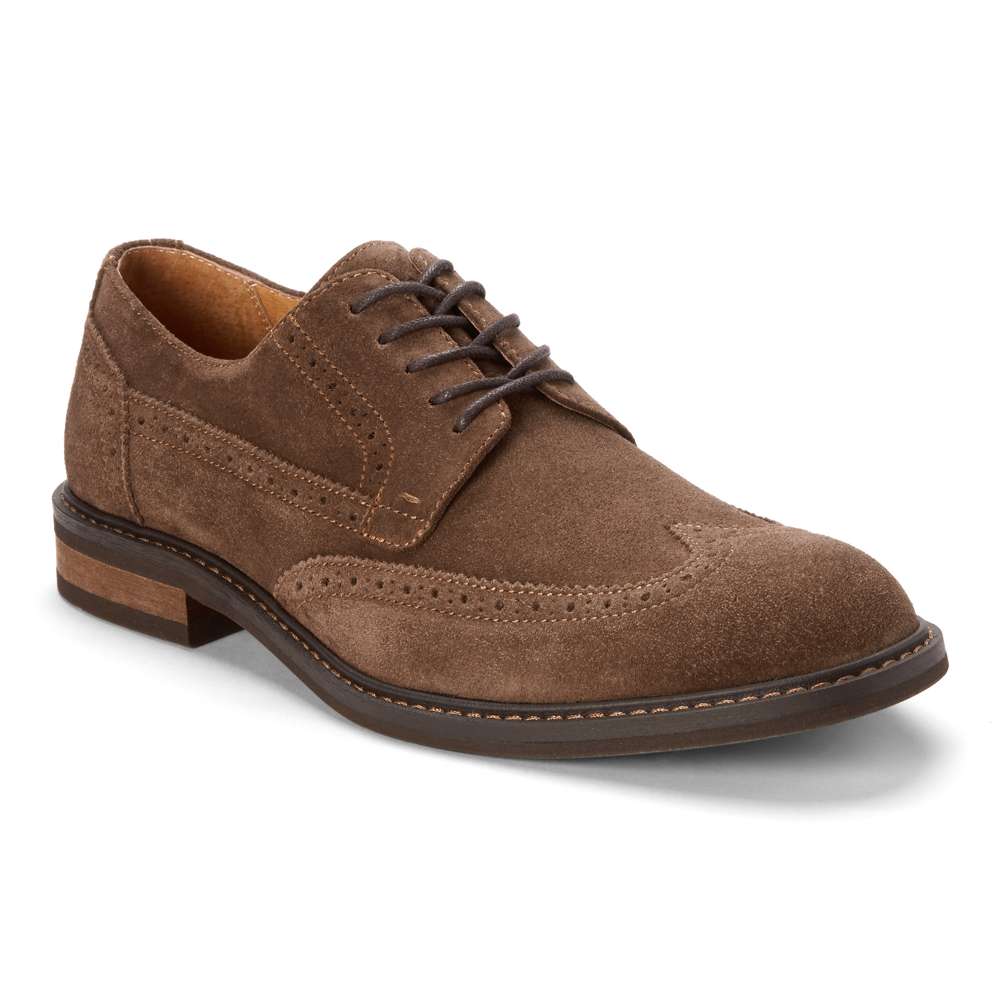 Bruno Oxford - Dark Brown Suede