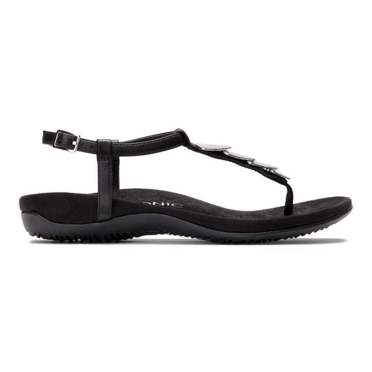 Miami T-Strap Sandal - Black