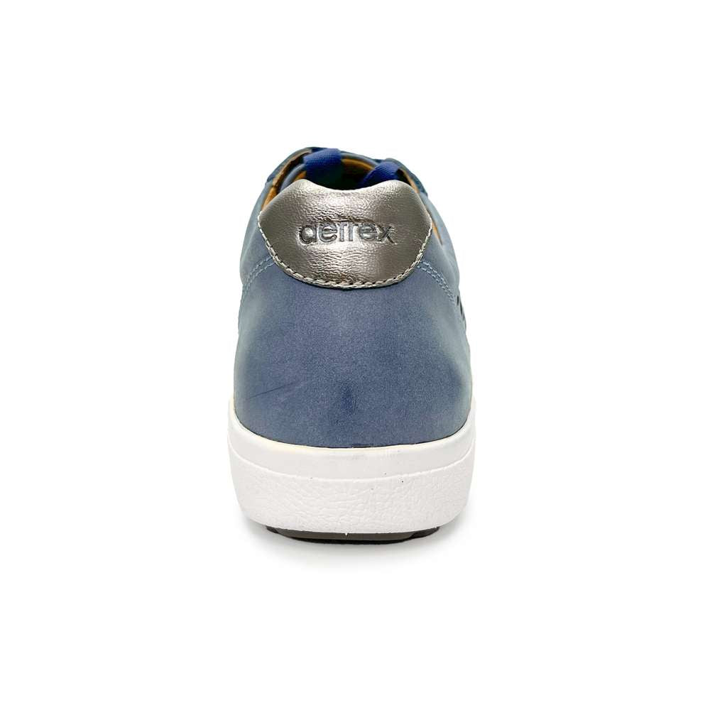 Courtney Lace-up Sneakers - Blue Cutout