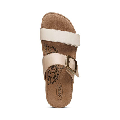 Daisy Slide Sandal - Ivory