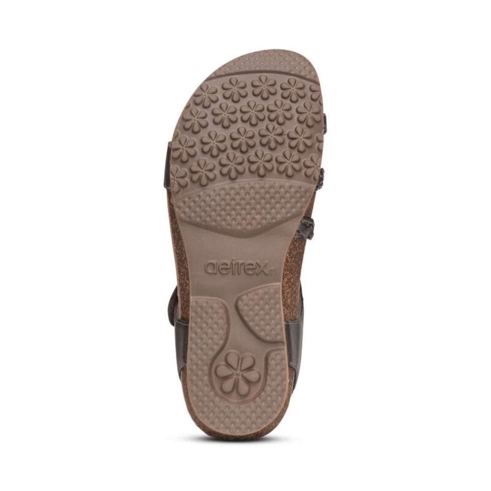Jillian Braided Sandal - Bronze