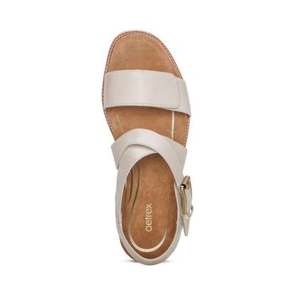 Kristin Arch Support Block Heel - Ivory