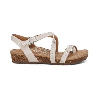 Lauren Strapped Sandal - Ivory