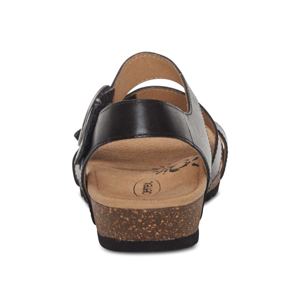 Lilly Strapped Sandal - Black