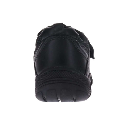 Lewis Velcro School Shoe - Black