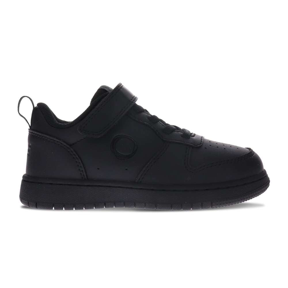 Push Velcro School Sneaker - Black