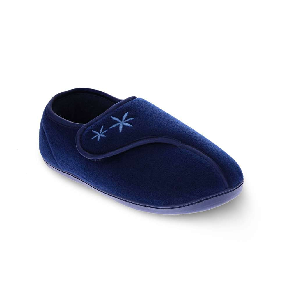 Grace Slipper - Navy