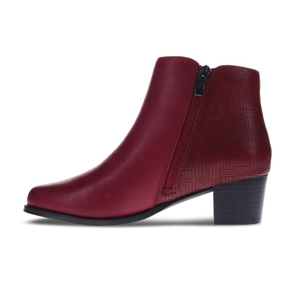 Heaven Ankle Boot - Burgundy