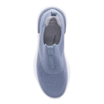 Maggie Slip-On Sneaker - Grey/Silver