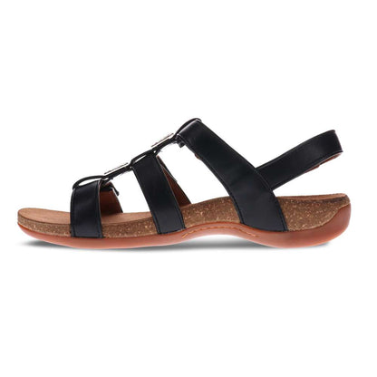 Acton Adjustable Sandal - Black