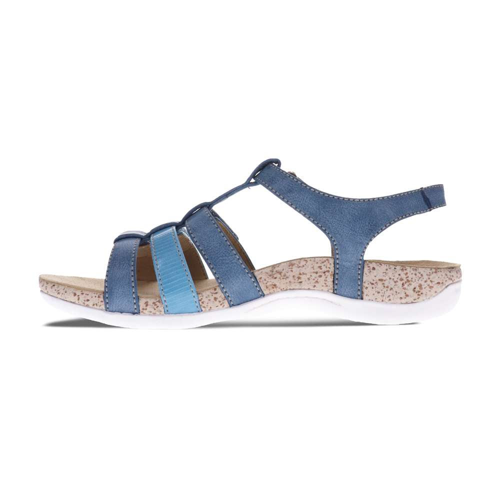 Alessandra Sandal - Blue/Light Blue