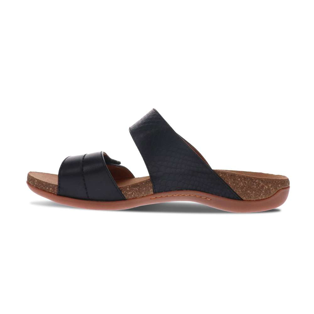 Alisa Slide Sandal - Black