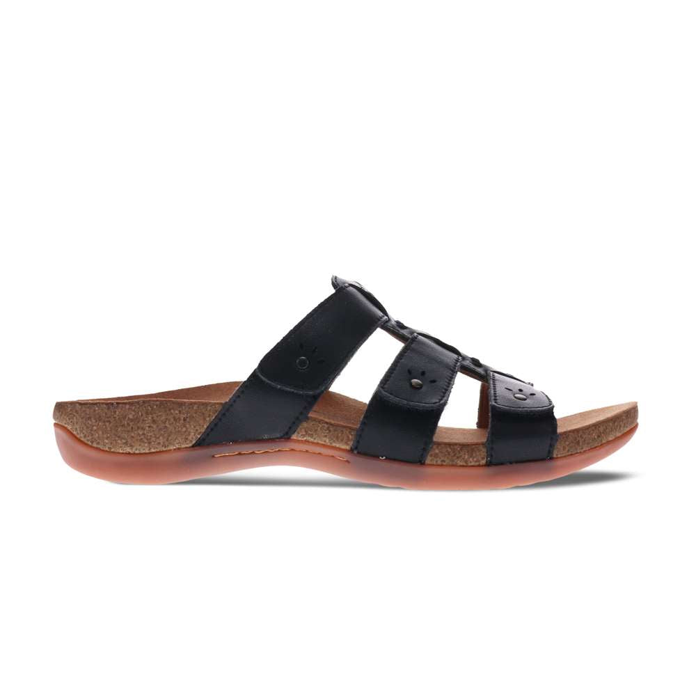 Andrea Slide Sandal - Black