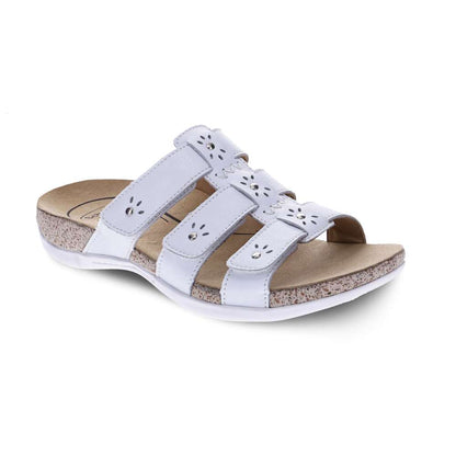 Andrea Slide Sandal - White
