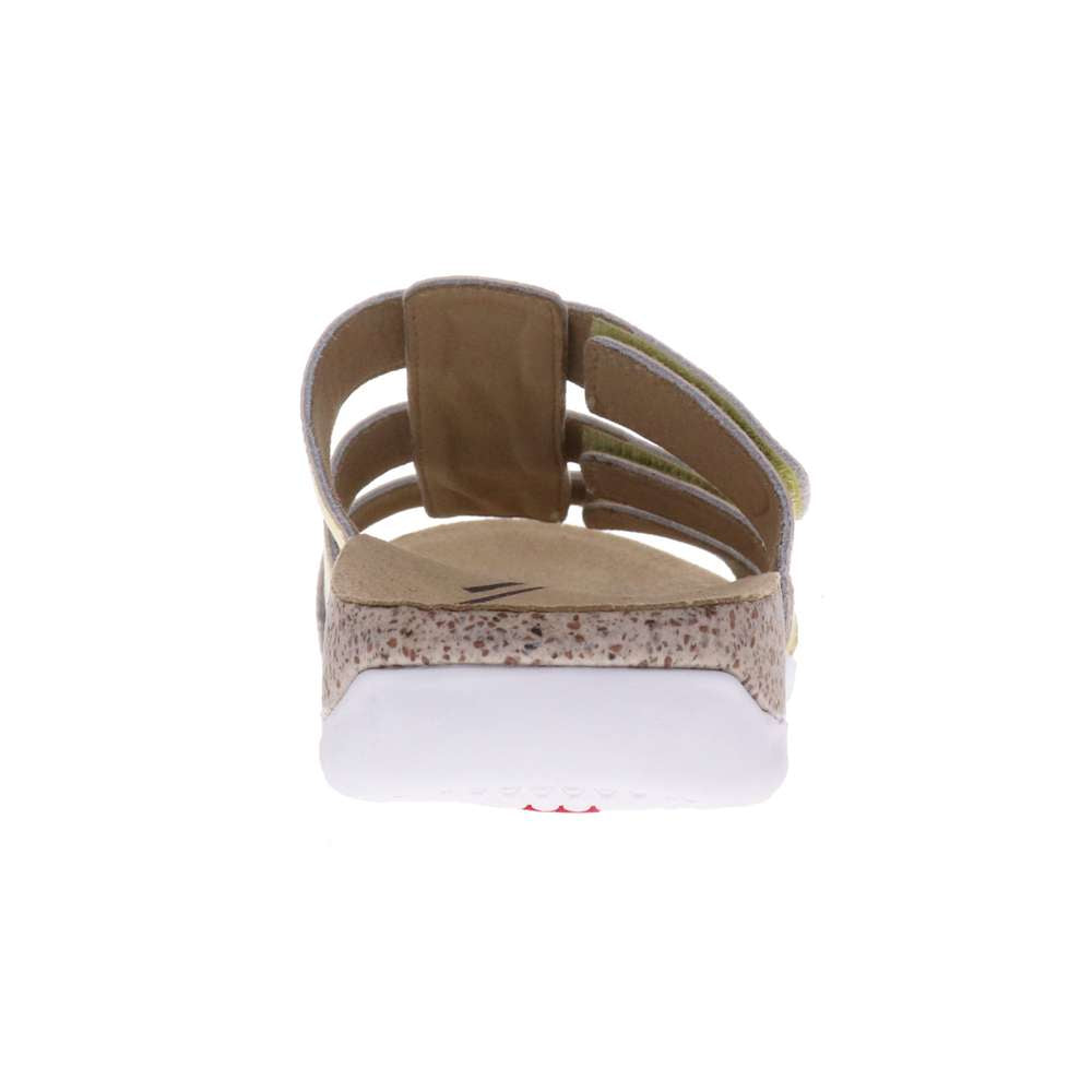 Andrea Slide Sandal - Yellow