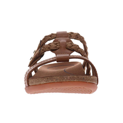 Anson Slide Sandal - Cognac