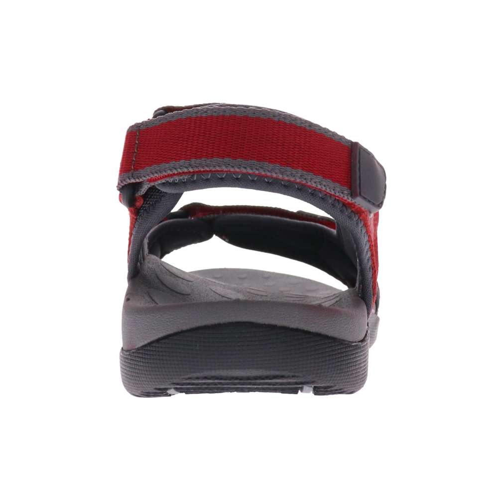 Bribie Sandal - Red/Grey