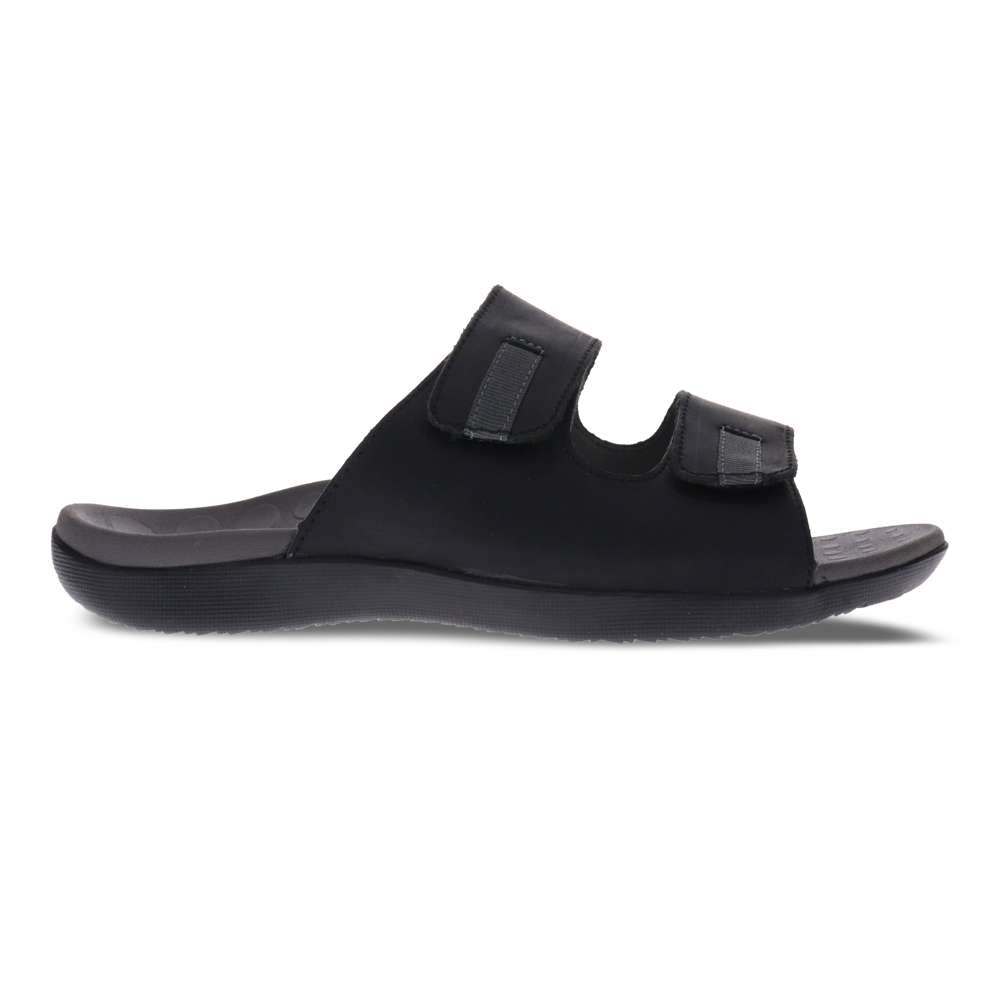 Connor Slide Sandal - Black