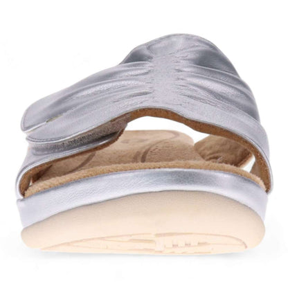 Cora Slide Sandal - Silver