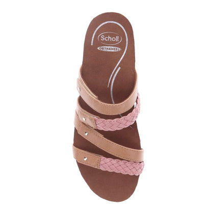 Jane Wedge - Beige/Pink