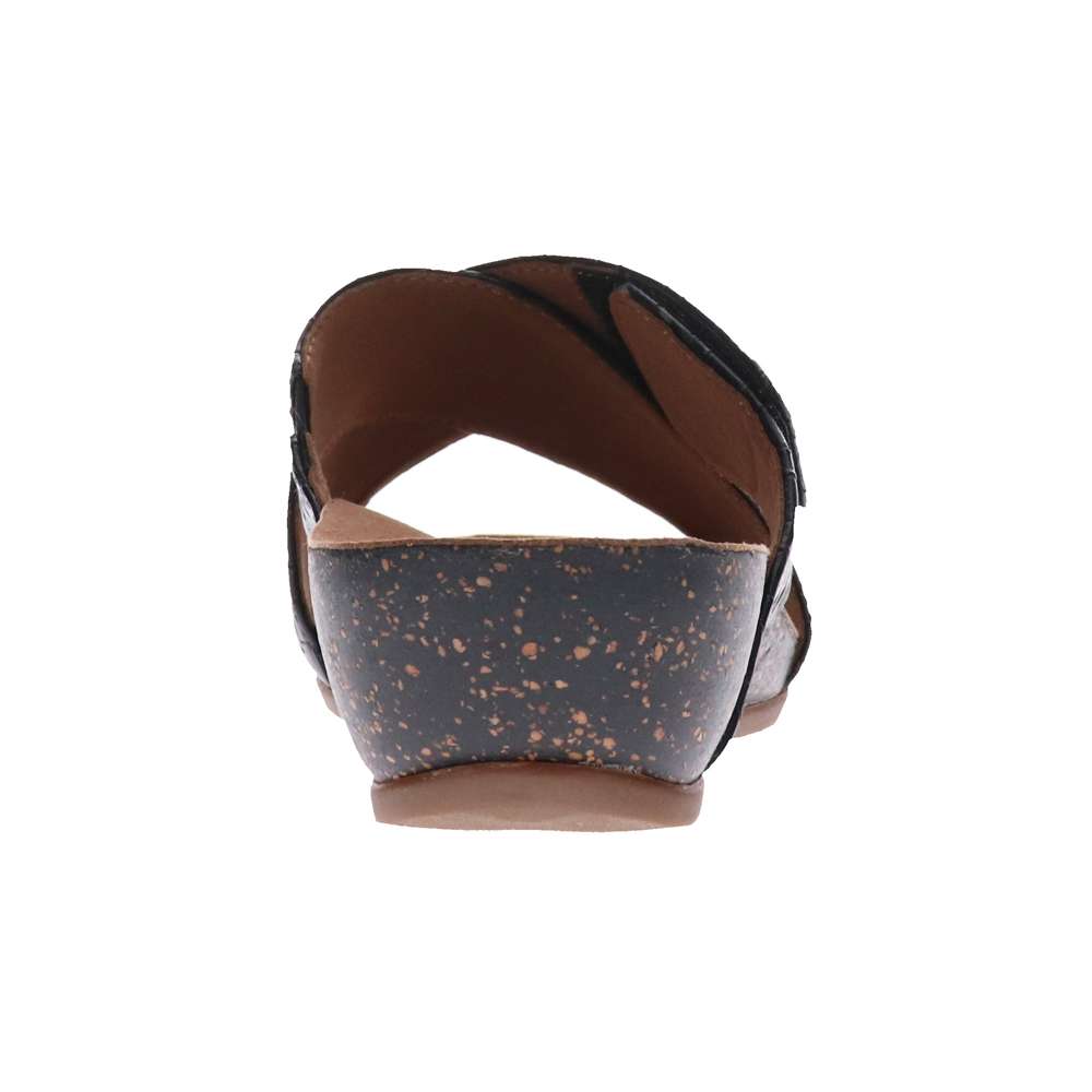 Jean Brick Wedge - Black