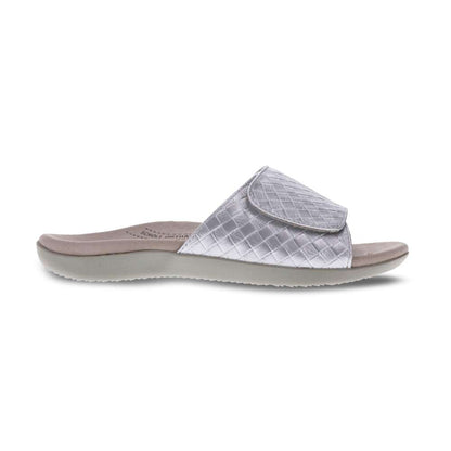 Samos Weave Slide - Silver
