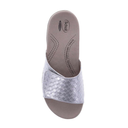 Samos Weave Slide - Silver