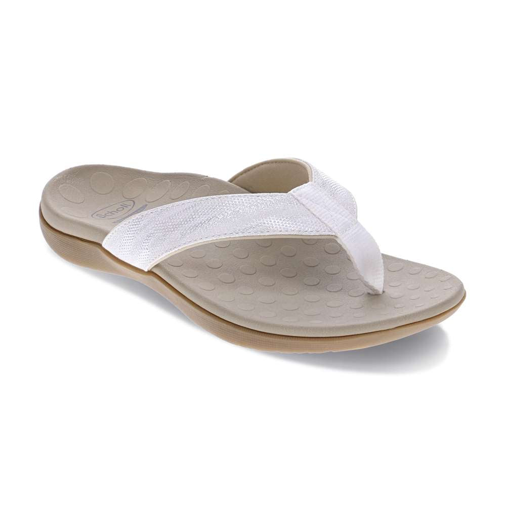 Sonoma Linen Toe Post Sandal - White