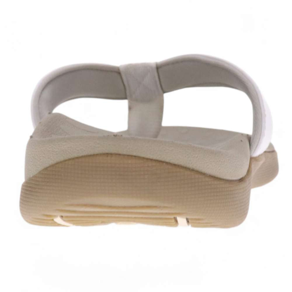 Sonoma Smooth Toe Post Sandal - White