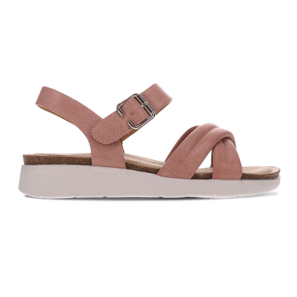Tatum Adjustable Sandal - Blush