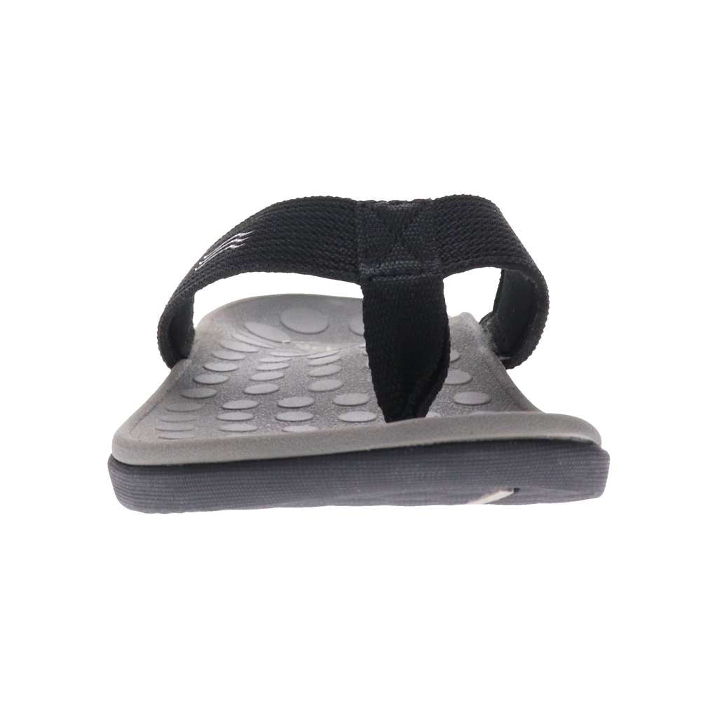 Wave Toe Post Sandal Unisex - Black