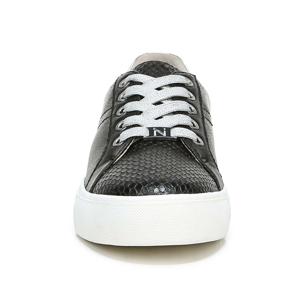 Astara Sneaker - Black/Silver