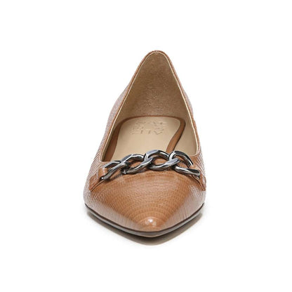 Becca Block Heel - Tawny Lizard