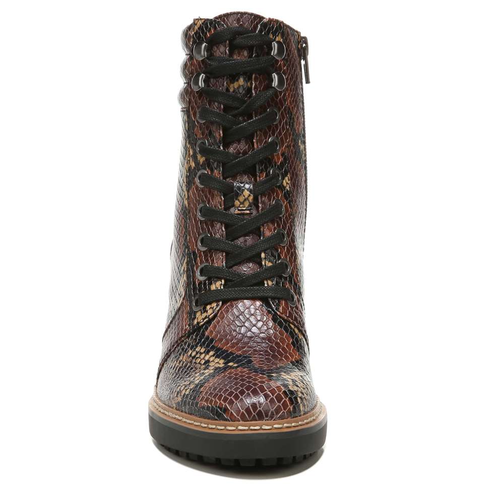 Callie Bootie - Tan Snake