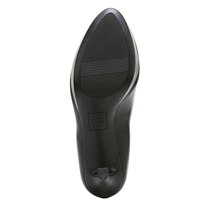 Camilla Pump - Black Leather