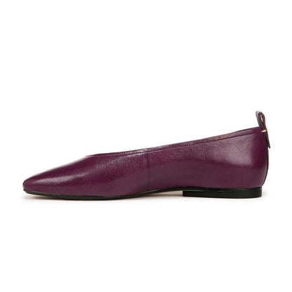 Carla Flat - Deep Plum Purple