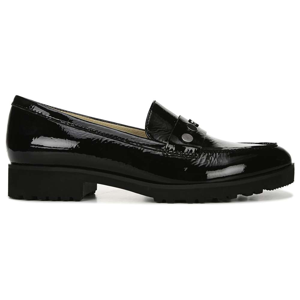 Gaia Slip-On - Black Patent