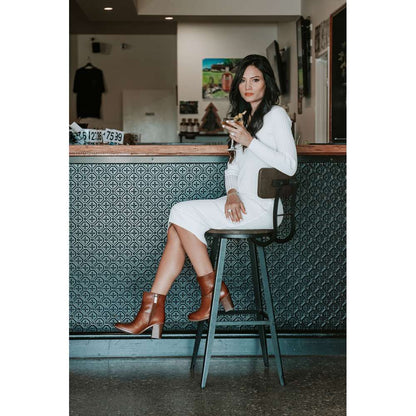 Kalina Ankle Bootie - Cider Spice Brown