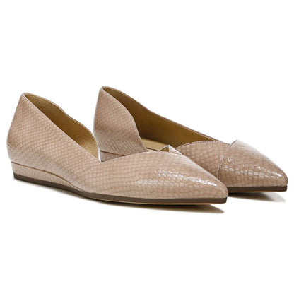 Kristin Flat - Vintage Mauve Snake