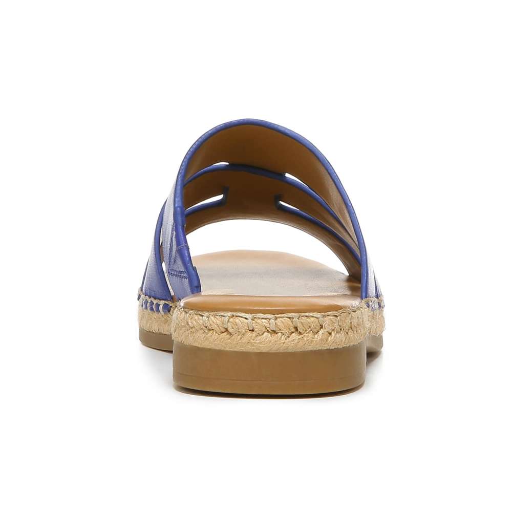 Arden Slide Sandal - Deep Sea Blue