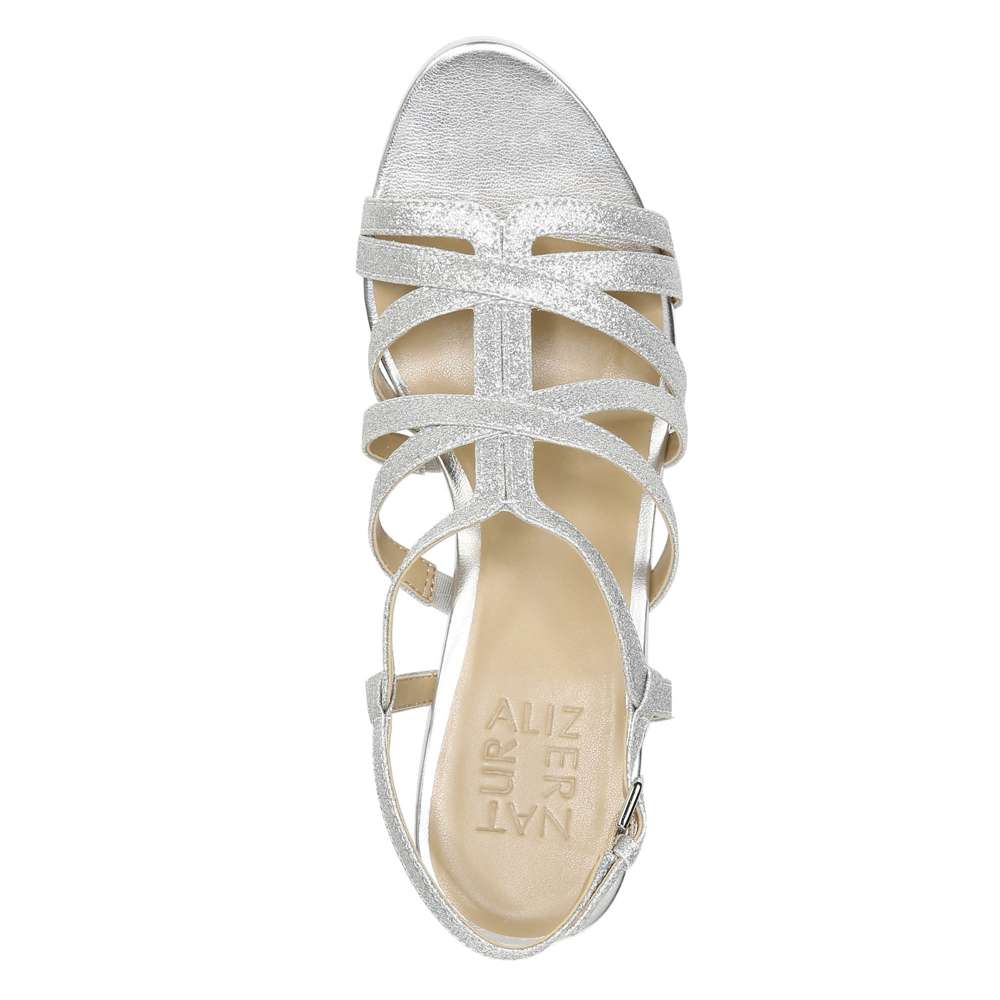 Baylor Dress Sandal - Silver Glitter