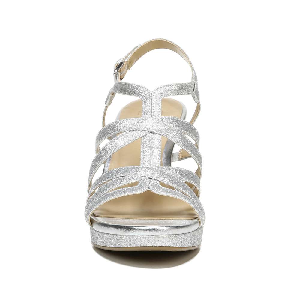 Baylor Dress Sandal - Silver Glitter