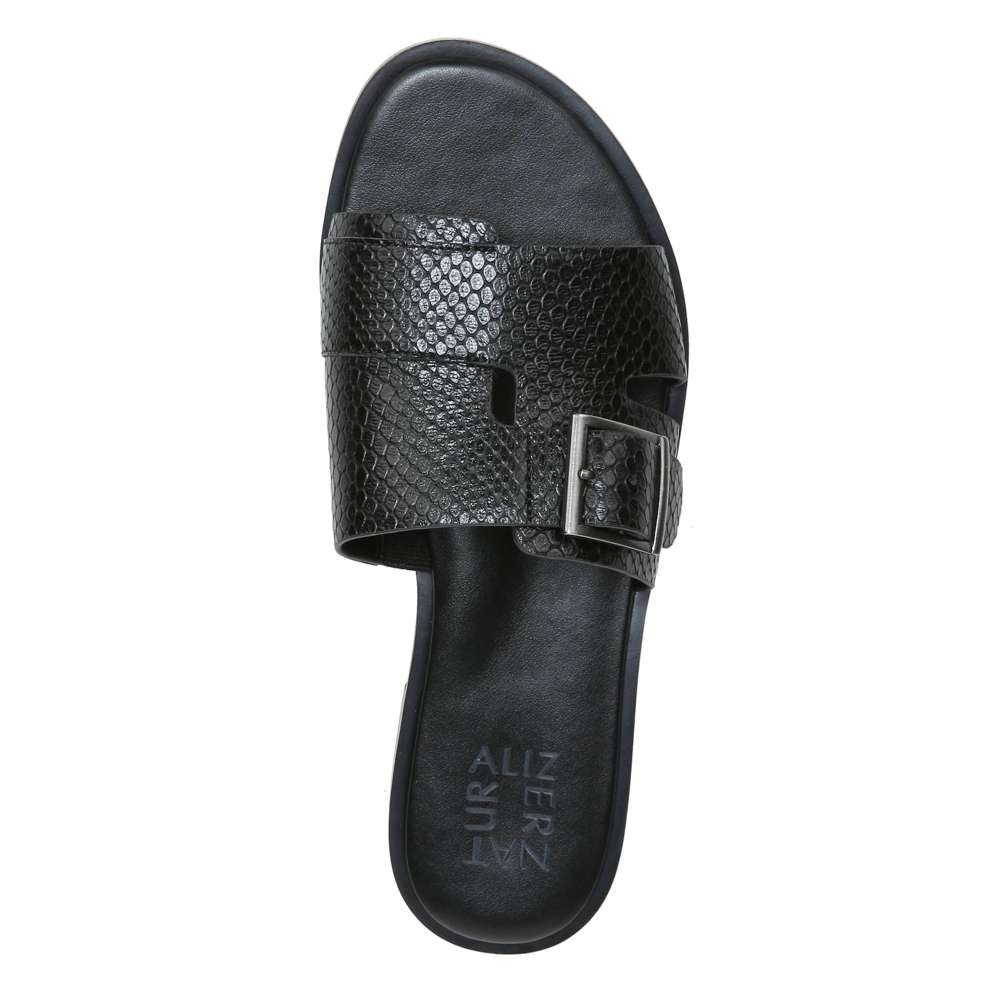 Faryn Slide Sandal - Black